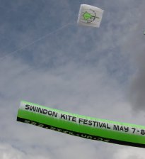 Festival flowform and wind sock